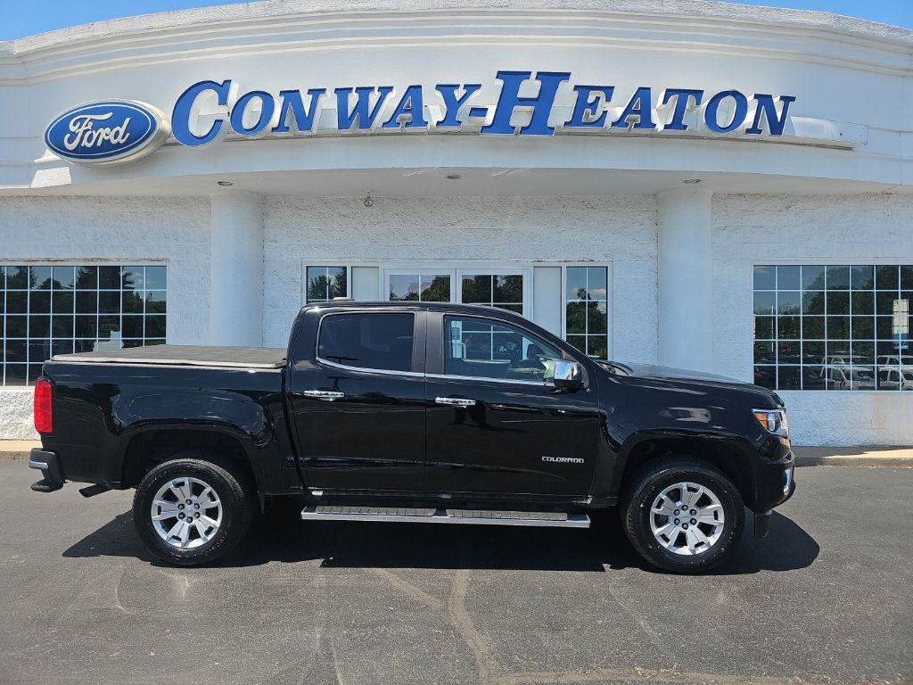 Black 2015 Chevrolet Colorado LT Crew Cab RWD Pickup Truck 4X2 6-Speed Automatic