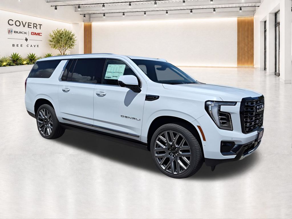 Glacier White 2026 GMC Yukon XL SUV / Crossover Four-Wheel Drive