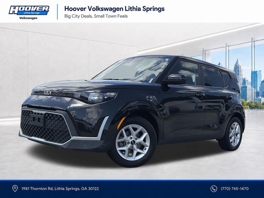 FUSION BLACK 2024 Kia Soul SUV / Crossover Front-Wheel Drive Continuously Variable Transmission