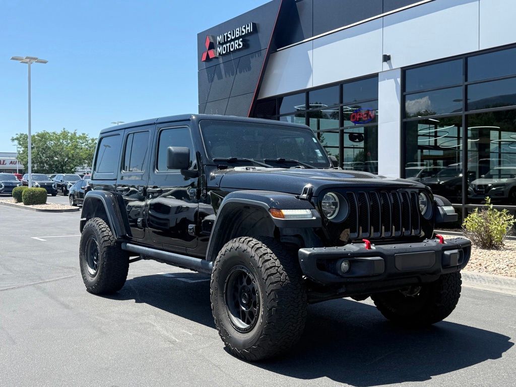 Black Clearcoat 2019 Jeep Wrangler SUV / Crossover Four-Wheel Drive 8-Speed Automatic