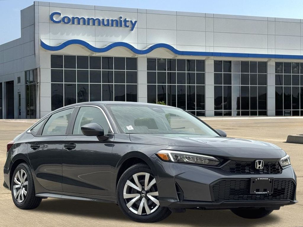 2026 Honda Civic LX Gray at Bayway Cadillac of The Woodlands