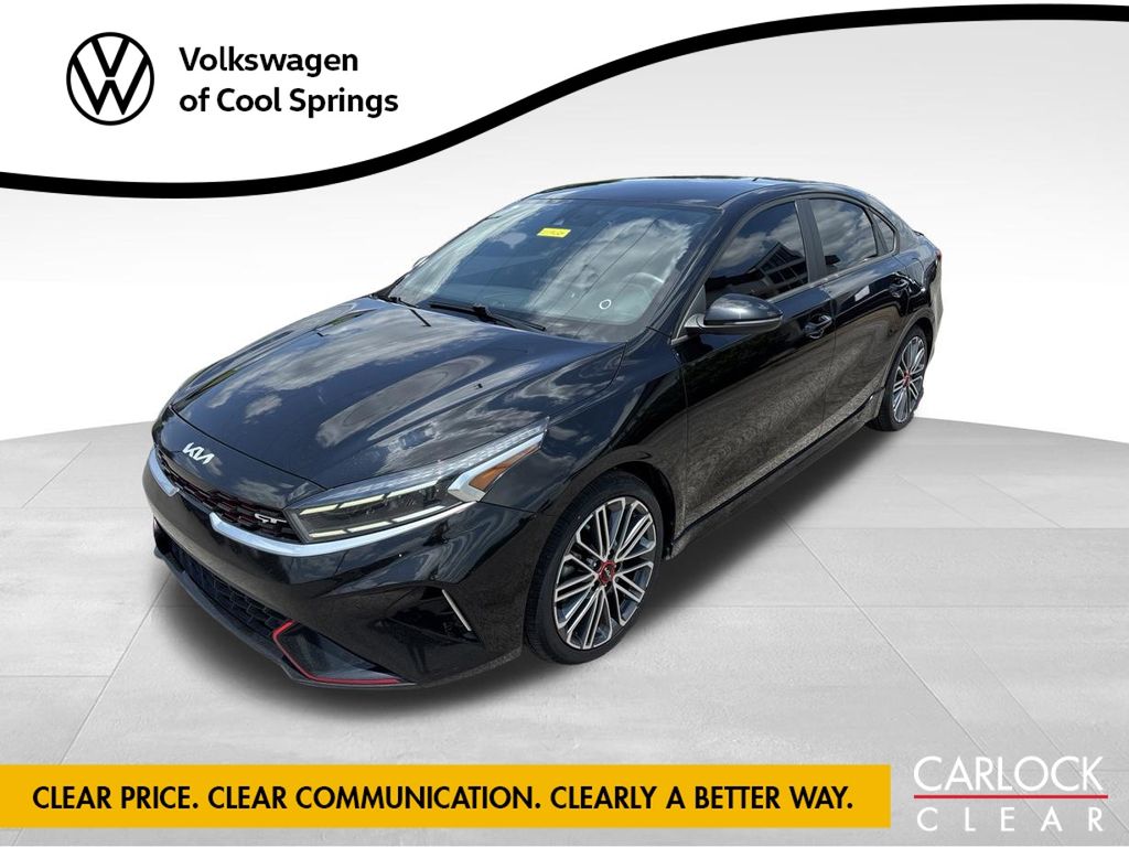 Aurora Black Pearl 2022 Kia Forte Sedan Front-Wheel Drive 7-Speed Automatic