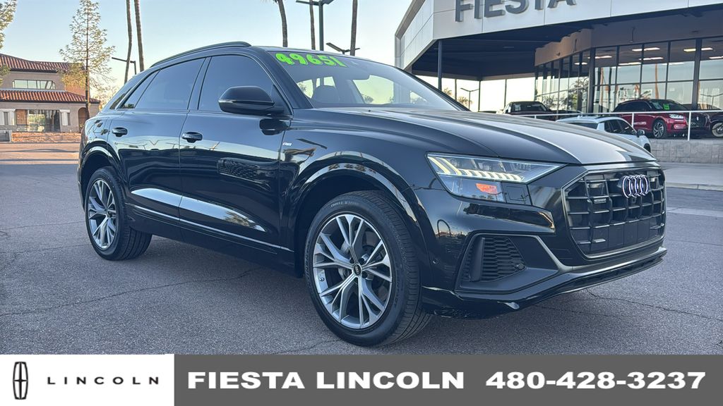 Black Metallic 2023 Audi Q8 quattro Premium Plus 55 TFSI SUV / Crossover All-Wheel Drive 8-Speed Automatic