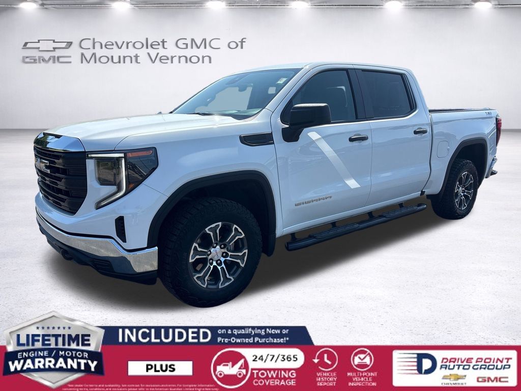 Summit White 2023 GMC Sierra 1500 Pickup Truck Four-Wheel Drive Automatic