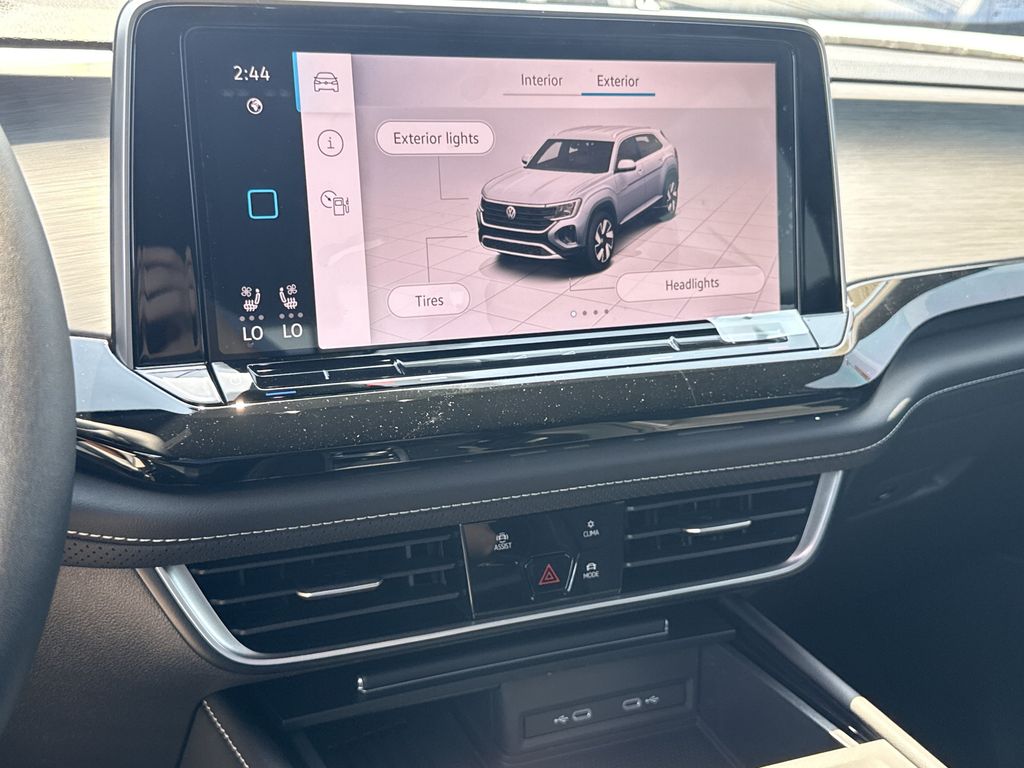 2026 Volkswagen Atlas Cross Sport 2.0T SE Silver at DeMontrond Auto Country