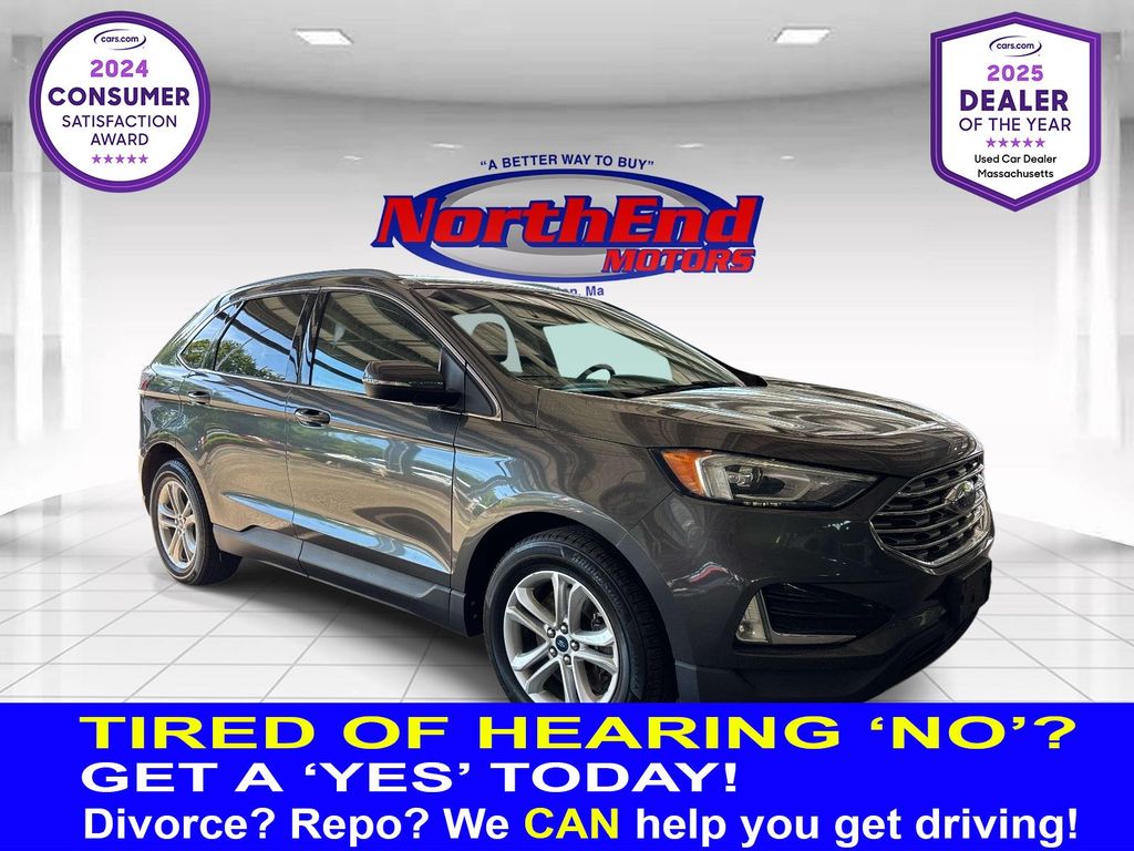 Gray (Magnetic) 2020 Ford Edge SEL AWD SUV / Crossover All-Wheel Drive 8-Speed Automatic