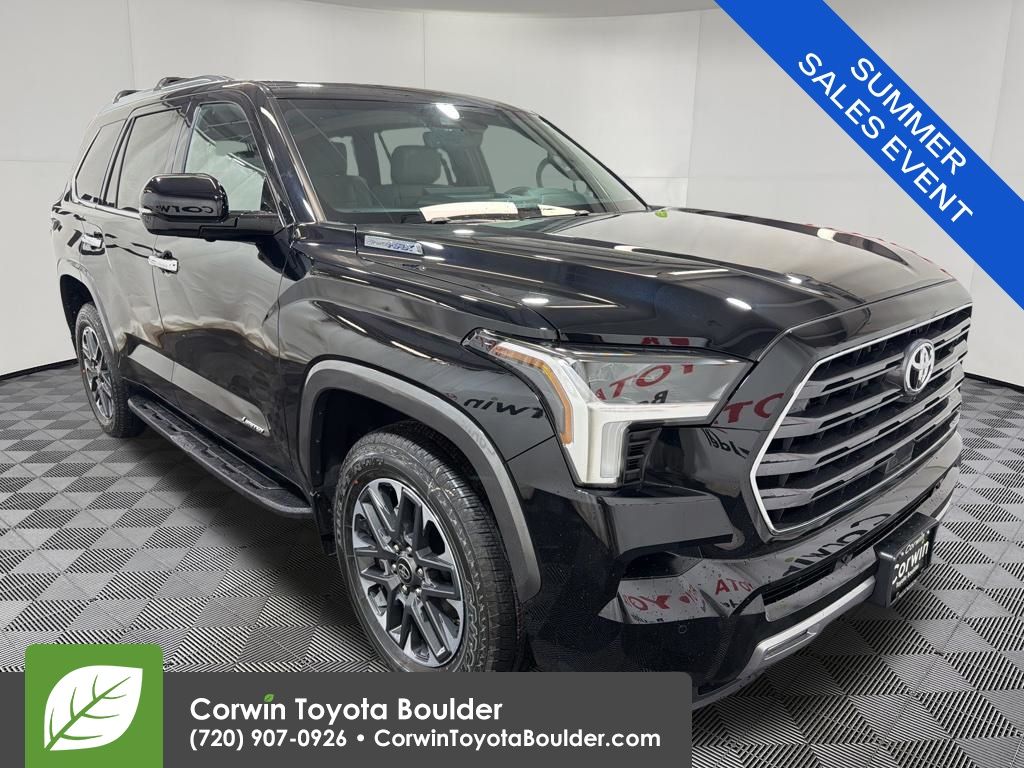 Midnight Black Metallic 2026 Toyota Sequoia SUV / Crossover Four-Wheel Drive Automatic