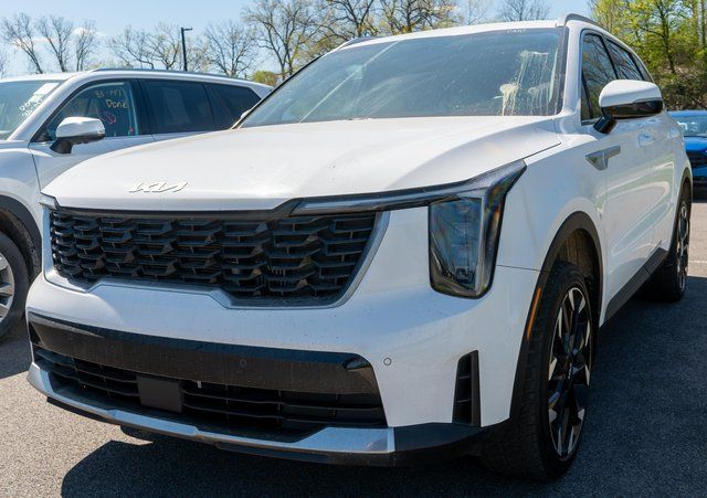 White 2025 Kia Sorento EX AWD SUV / Crossover All-Wheel Drive 8-Speed Dual Clutch