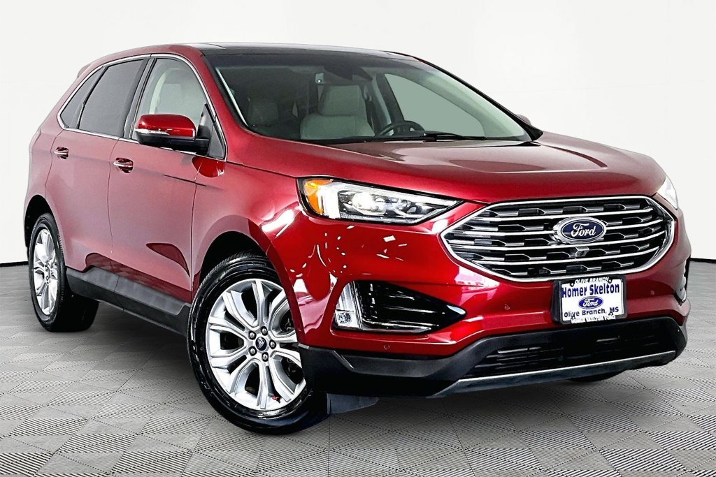Rapid Red Metallic Tinted Clearcoat 2020 Ford Edge SUV / Crossover Front-Wheel Drive 8-Speed Automatic
