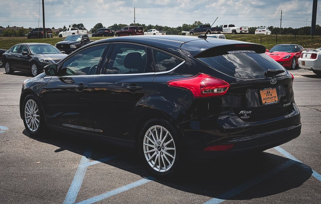 Shadow Black 2017 Ford Focus Electric Hatchback Front-Wheel Drive 1-Speed Automatic