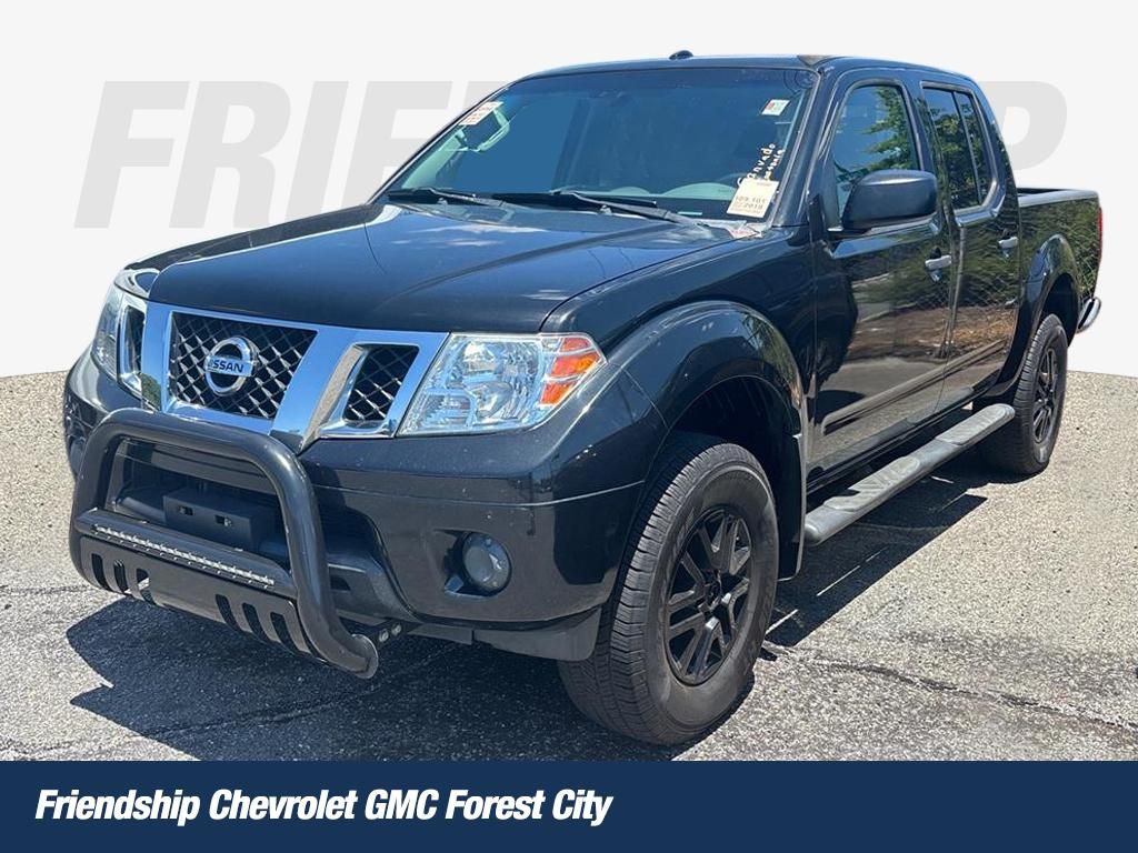 Gray (Magnetic Black) 2018 Nissan Frontier SV V6 Crew Cab 4WD Pickup Truck Four-Wheel Drive 5-Speed Automatic Overdrive