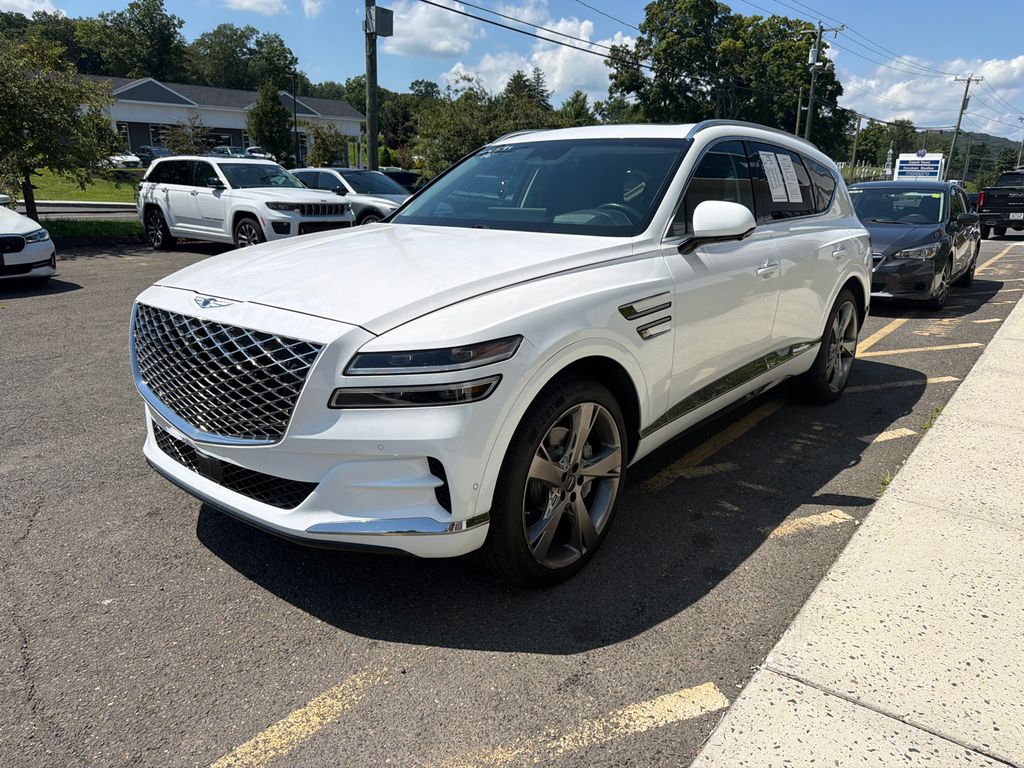 Alta White 2023 Genesis GV80 SUV / Crossover All-Wheel Drive 8-Speed Automatic