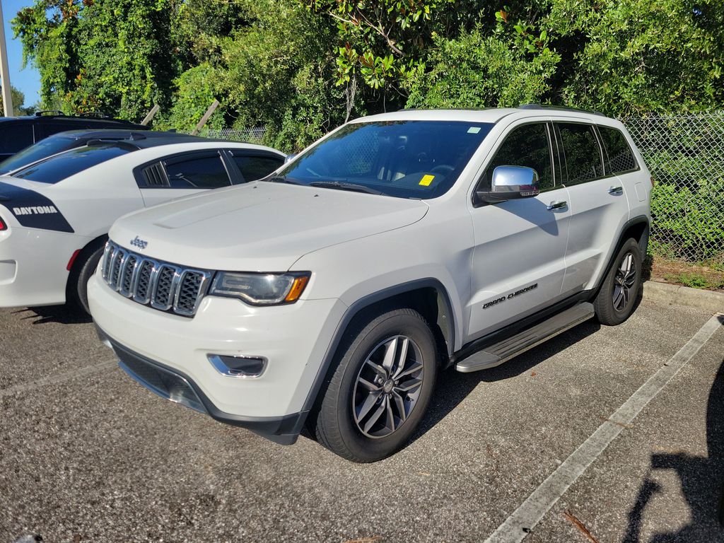 Bright White Clearcoat 2017 Jeep Grand Cherokee SUV / Crossover 4X2 8-Speed Automatic