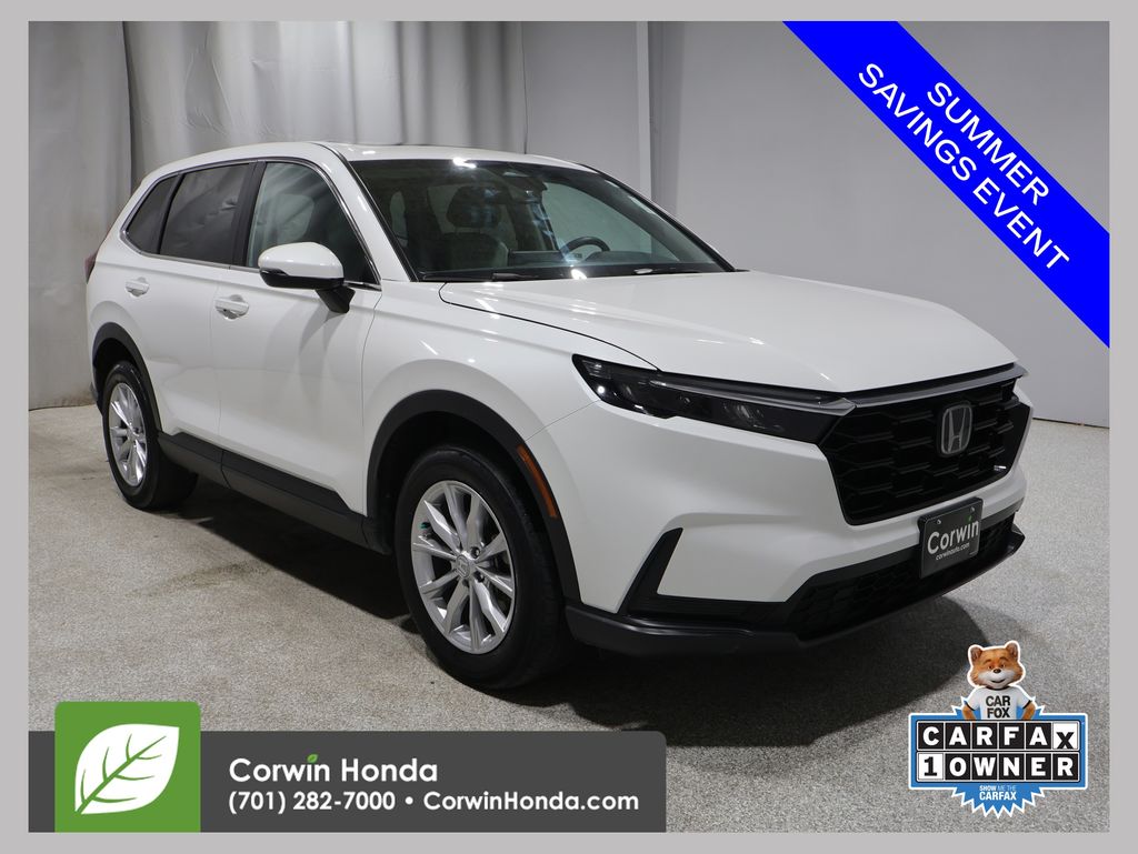 Platinum White Pearl 2024 Honda CR-V SUV / Crossover All-Wheel Drive Continuously Variable Transmission