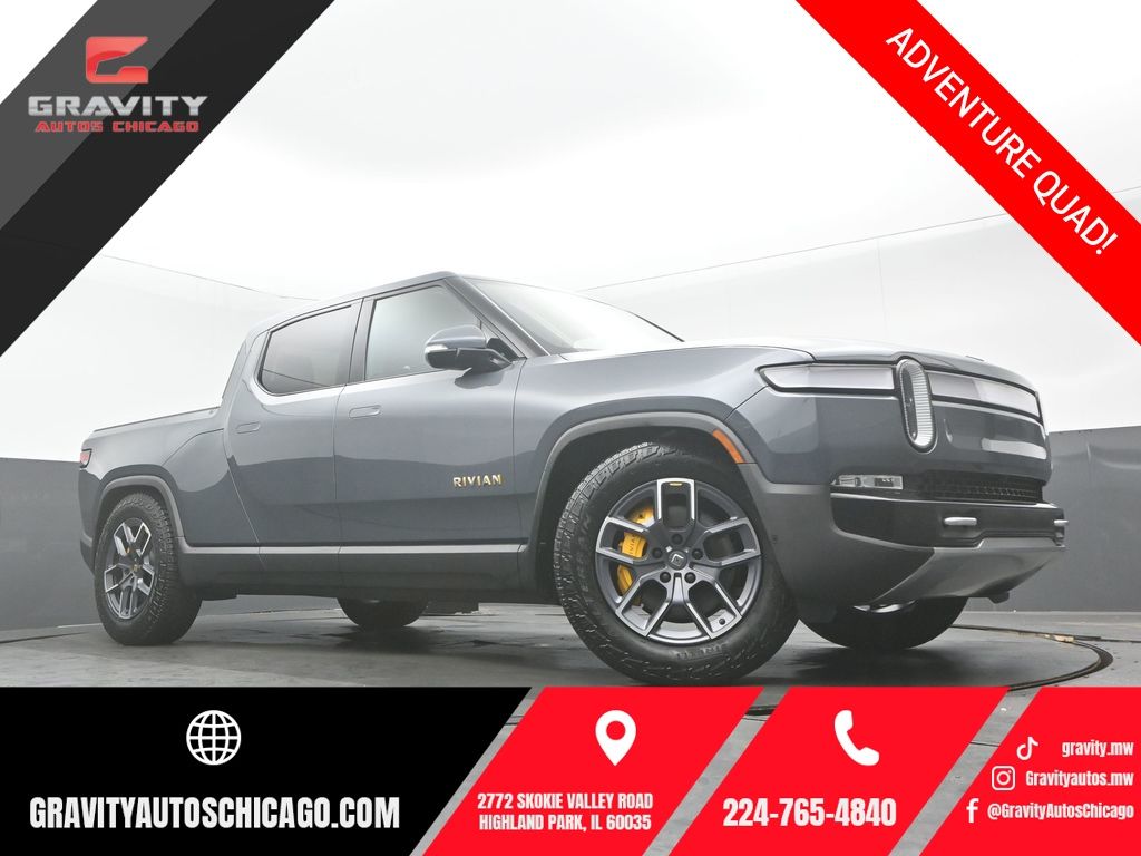 El Cap Granite 2024 Rivian R1T Pickup Truck All-Wheel Drive 1-Speed Automatic