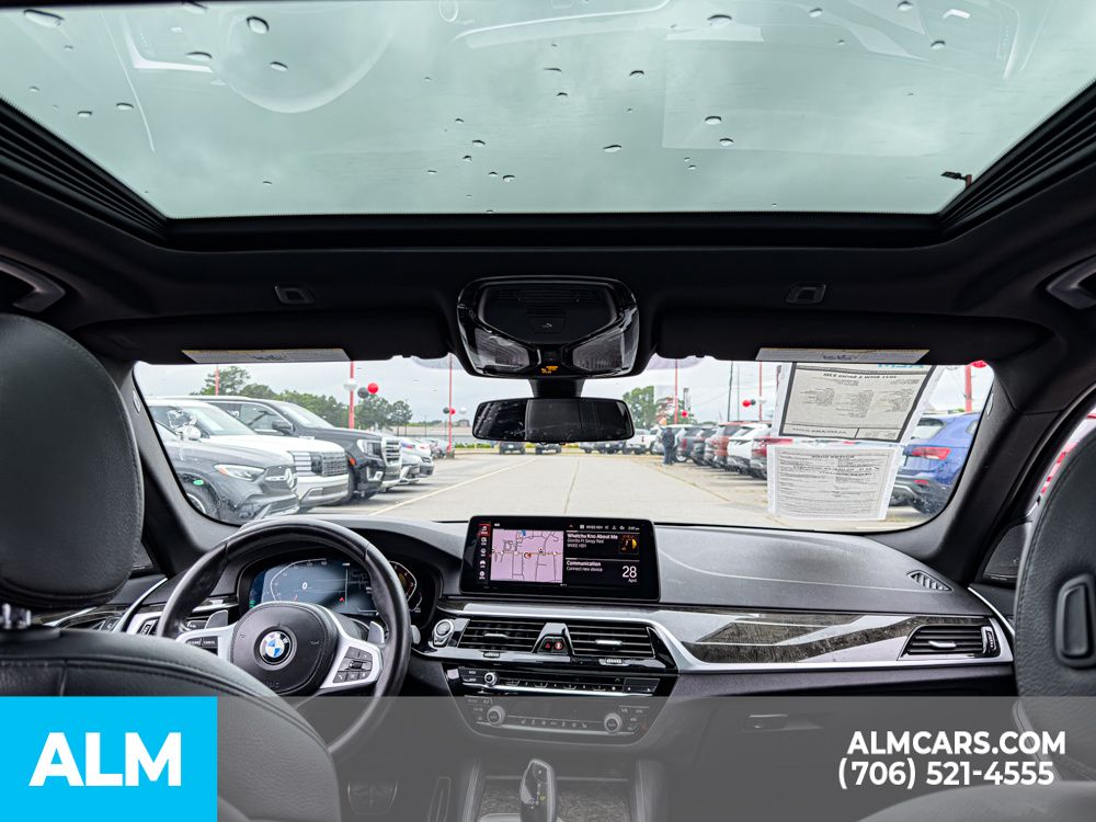 Used 2021 Blue BMW 530i image 15