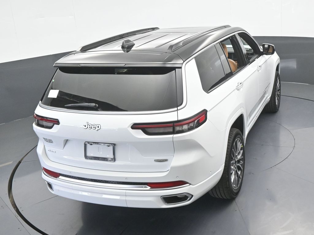 New 2025 Bright White Clearcoat Jeep Summit image 49