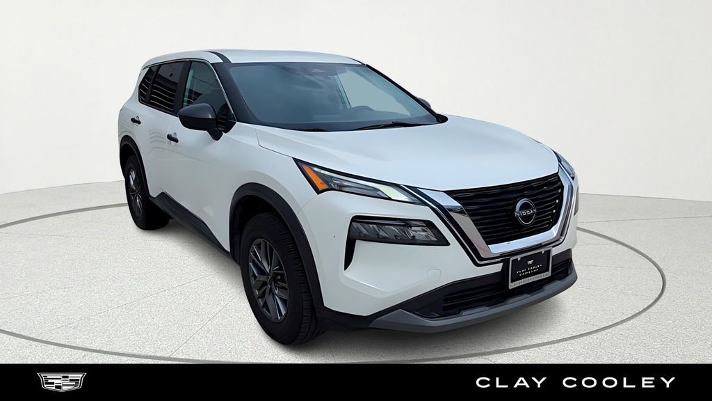 Glacier White 2023 Nissan Rogue SUV / Crossover All-Wheel Drive Continuously Variable Transmission