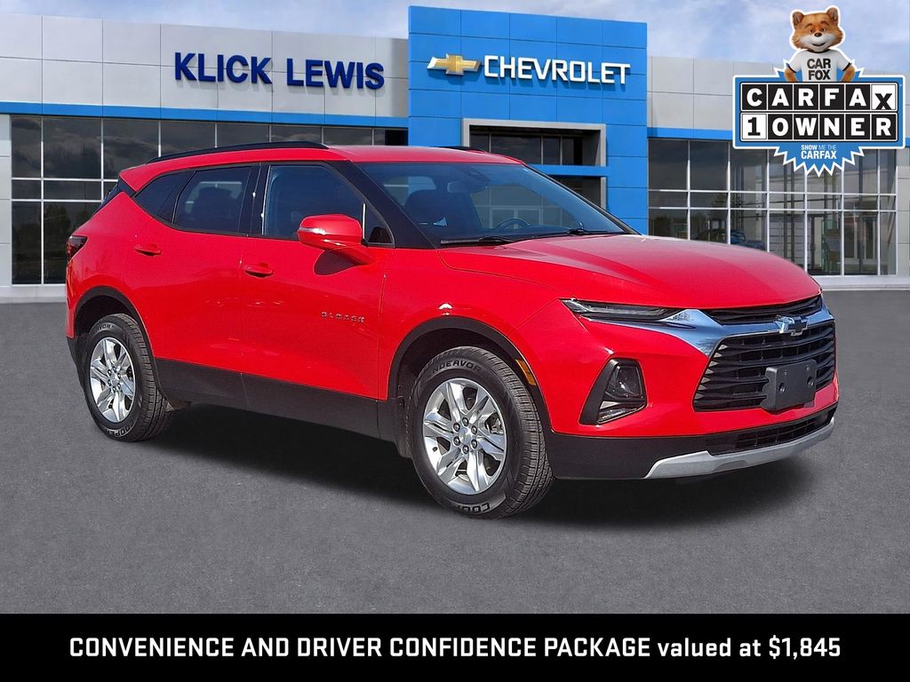 Red Hot 2021 Chevrolet Blazer 2LT AWD SUV / Crossover All-Wheel Drive 9-Speed Automatic