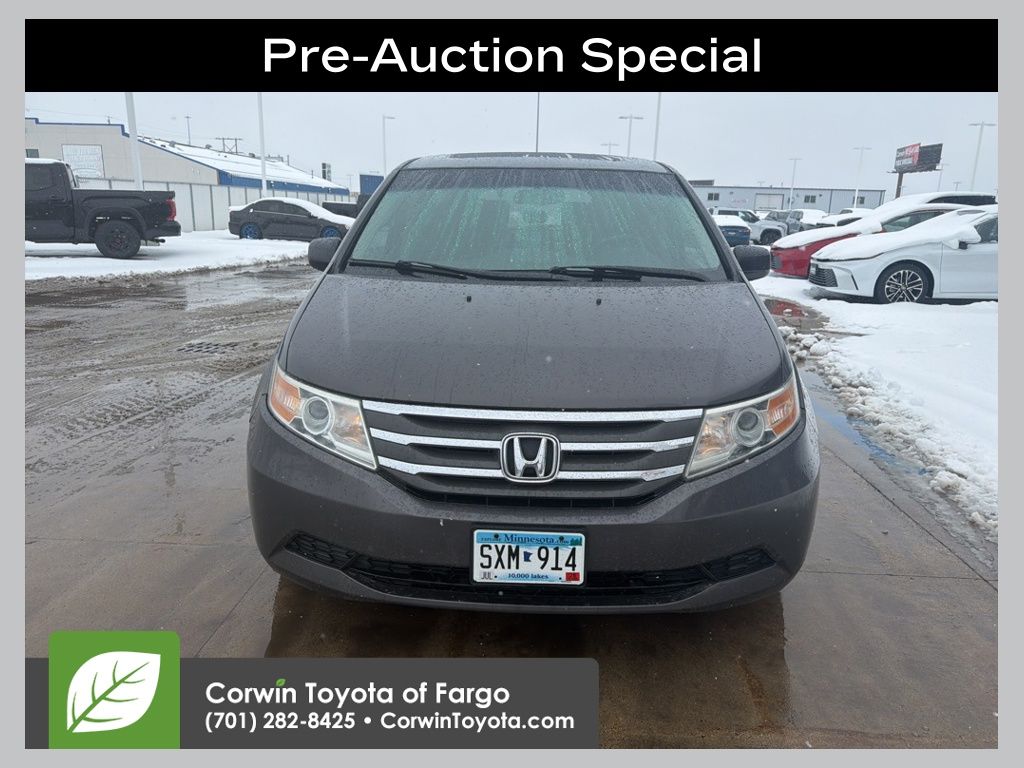 Smoky Topaz Metallic 2012 Honda Odyssey EX-L FWD Minivan Front-Wheel Drive 5-Speed Automatic