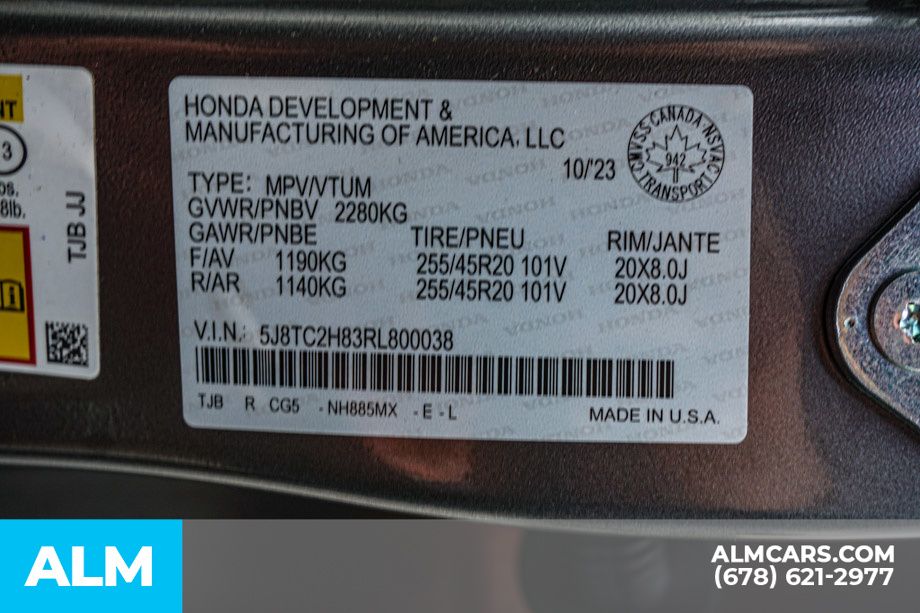 Used 2024 Gray Acura A-Spec Advance Package image 64