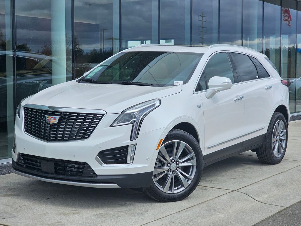 Crystal White Tricoat 2026 Cadillac XT5 Premium Luxury FWD SUV / Crossover Front-Wheel Drive 9-Speed Automatic