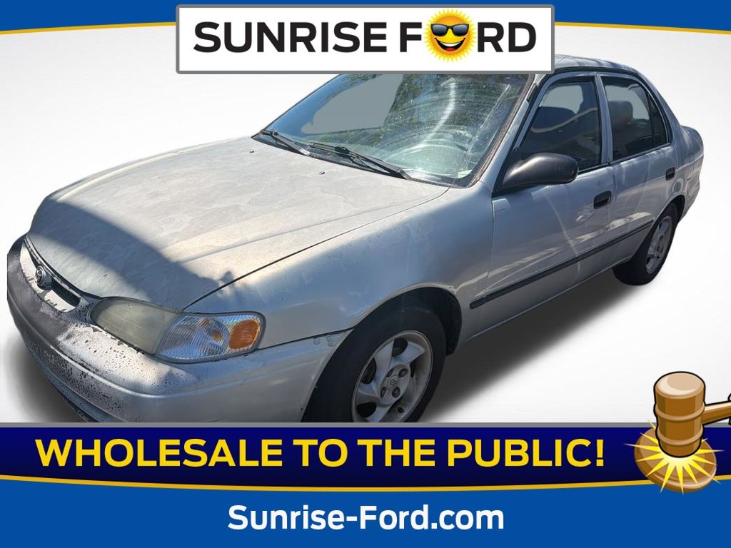 Silver Stream Opal 2000 Toyota Corolla LE Sedan Front-Wheel Drive 5-Speed Manual