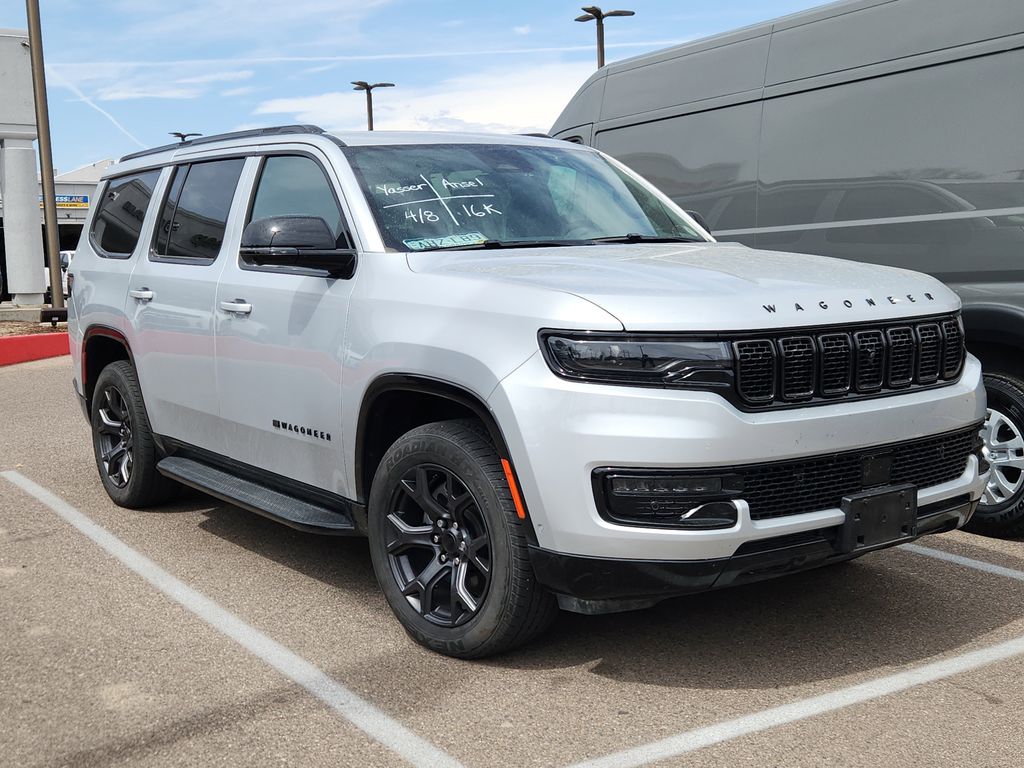 Silver Zynith 2024 Jeep Wagoneer Series II 4WD SUV / Crossover Four-Wheel Drive 8-Speed Automatic