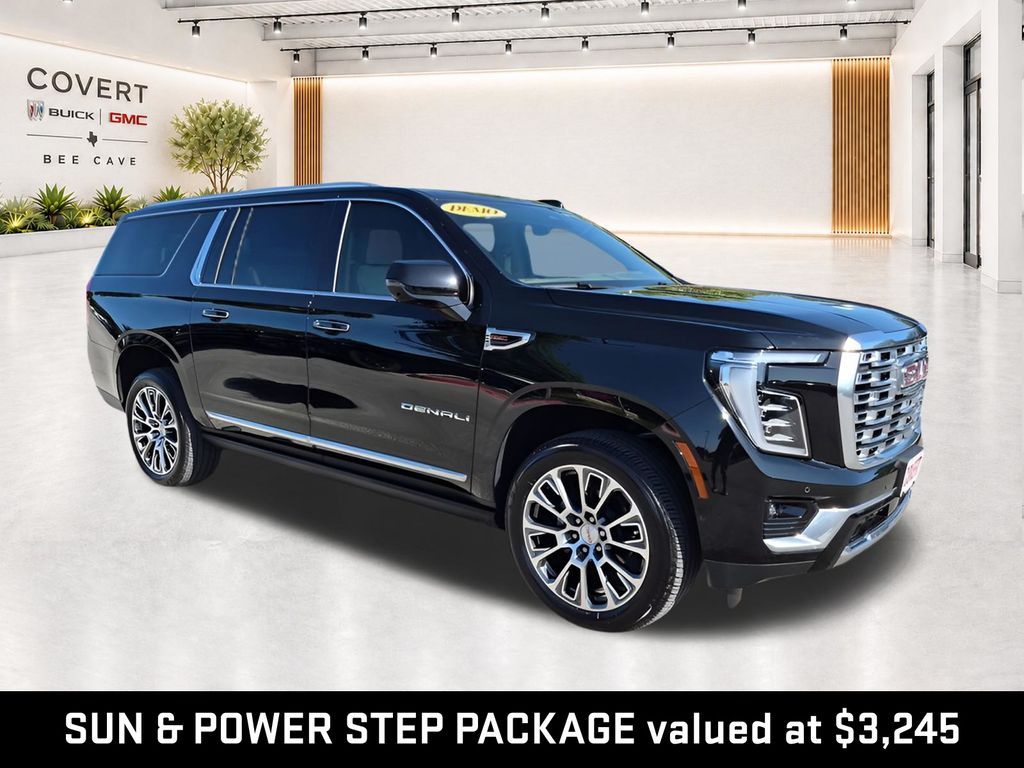 Onyx Black 2026 GMC Yukon XL SUV / Crossover Four-Wheel Drive 