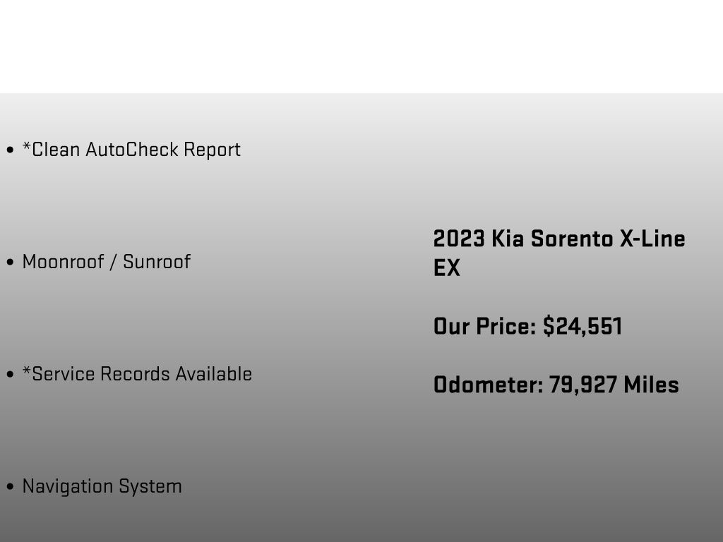 2023 Kia Sorento X-Line EX - 11