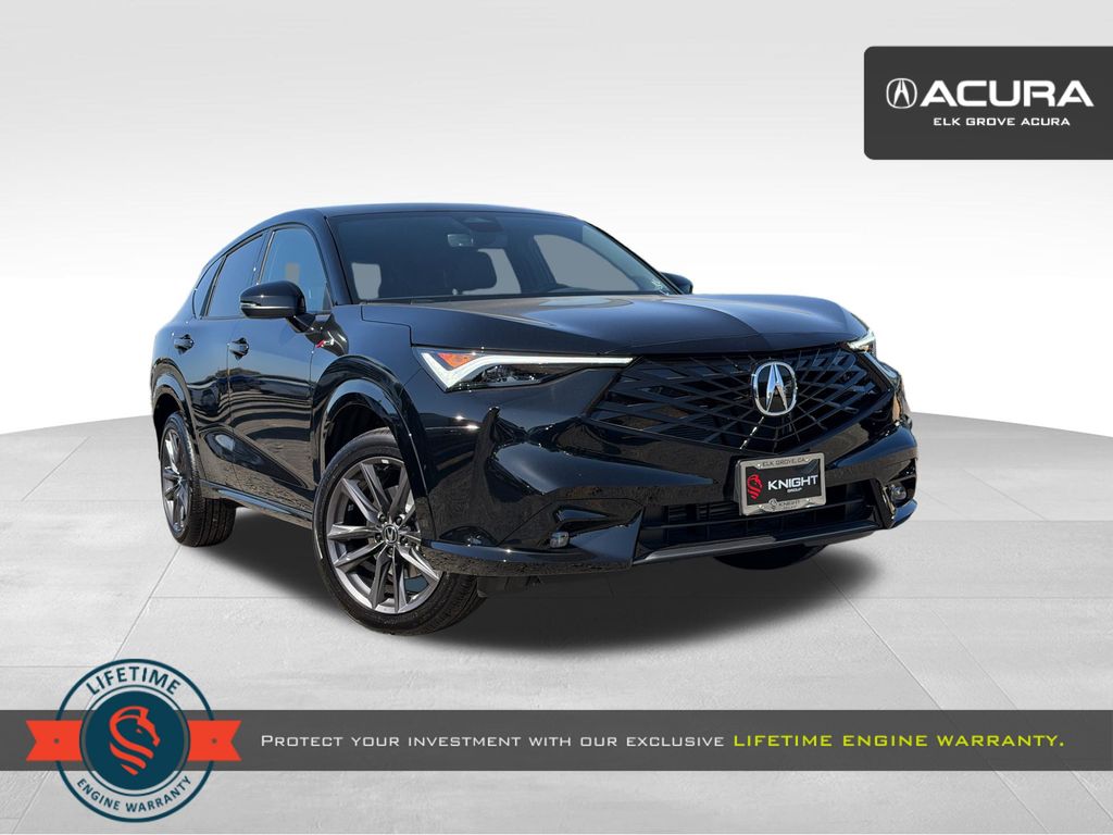 Crystal Black 2026 Acura ADX SUV / Crossover All-Wheel Drive Continuously Variable Transmission