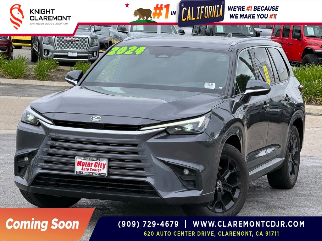 Cloudburst Gray 2024 Lexus TX 350 FWD SUV / Crossover Front-Wheel Drive 8-Speed Automatic