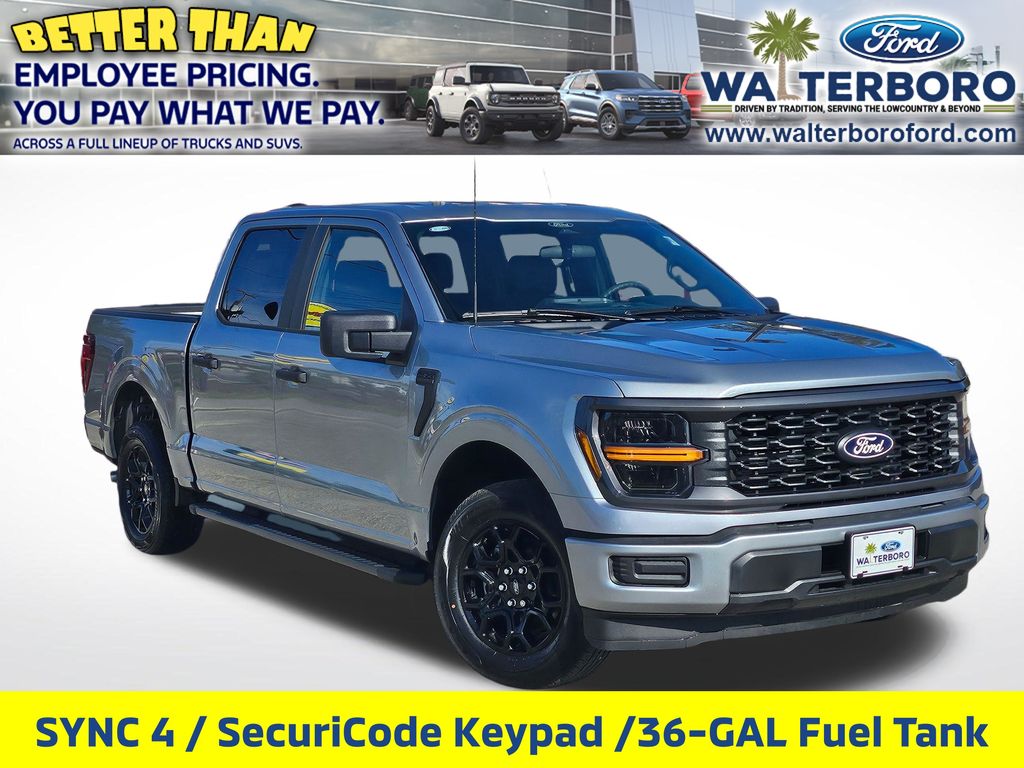 2026 Ford F-150 STX Silver at Walterboro Ford