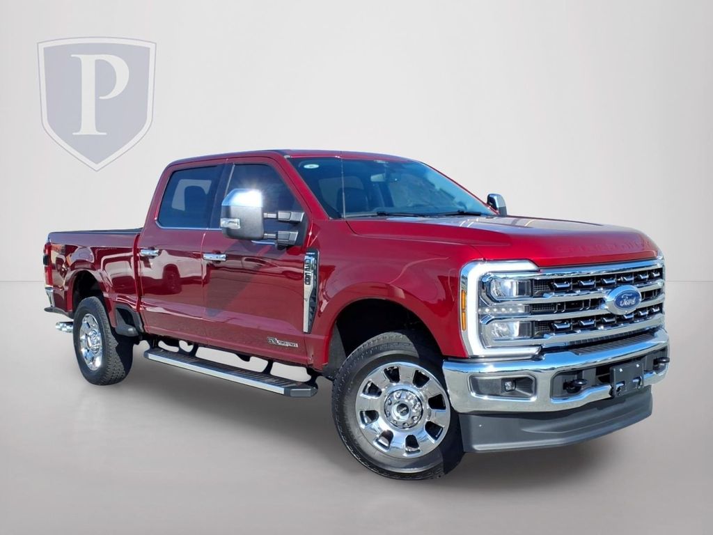 Ruby Red Metallic 2026 Ford F-250 Super Duty Pickup Truck Four-Wheel Drive Automatic
