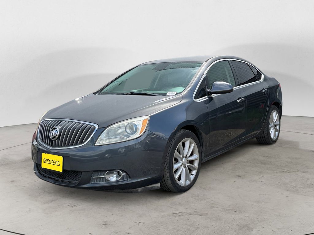 Cyber Gray Metallic 2012 Buick Verano FWD Sedan Front-Wheel Drive 6-Speed Automatic Overdrive