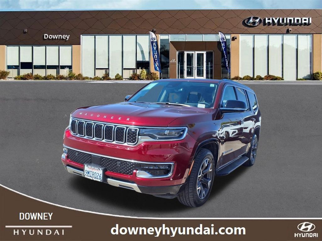 Velvet Red Pearlcoat 2024 Jeep Wagoneer SUV / Crossover Four-Wheel Drive 8-Speed Automatic