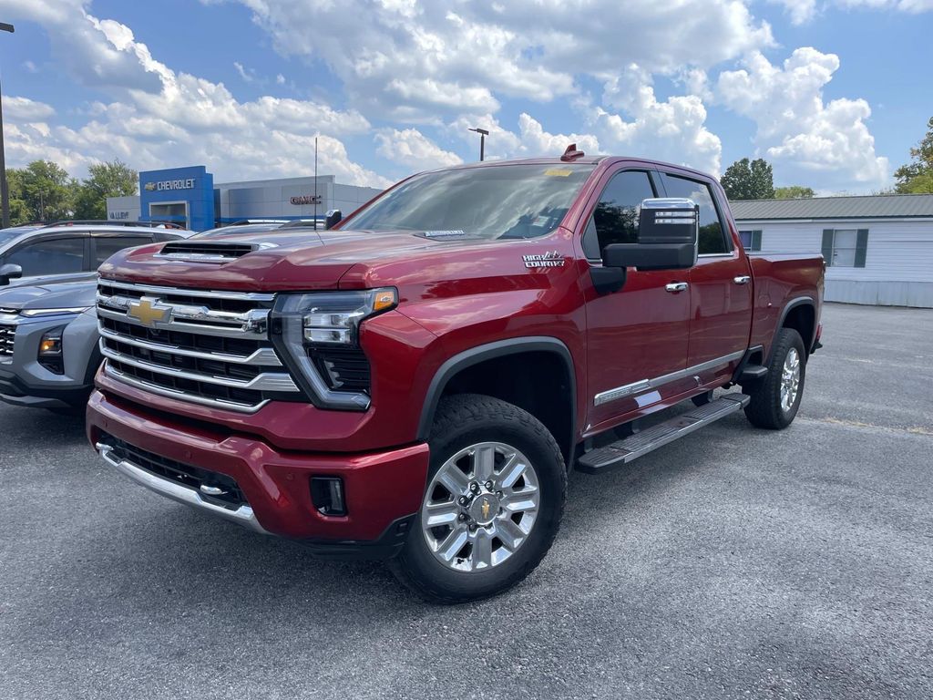 Radiant Red Tintcoat 2025 Chevrolet Silverado 2500HD Pickup Truck Four-Wheel Drive Automatic