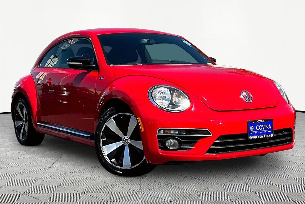 Tornado Red 2014 Volkswagen Beetle R-Line Hatchback Front-Wheel Drive 6-Speed Dual Clutch