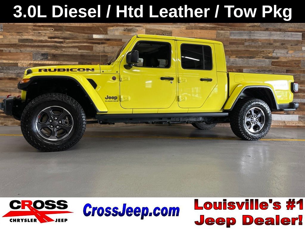 High Velocity Clearcoat 2023 Jeep Gladiator Pickup Truck Four-Wheel Drive 8-Speed Automatic
