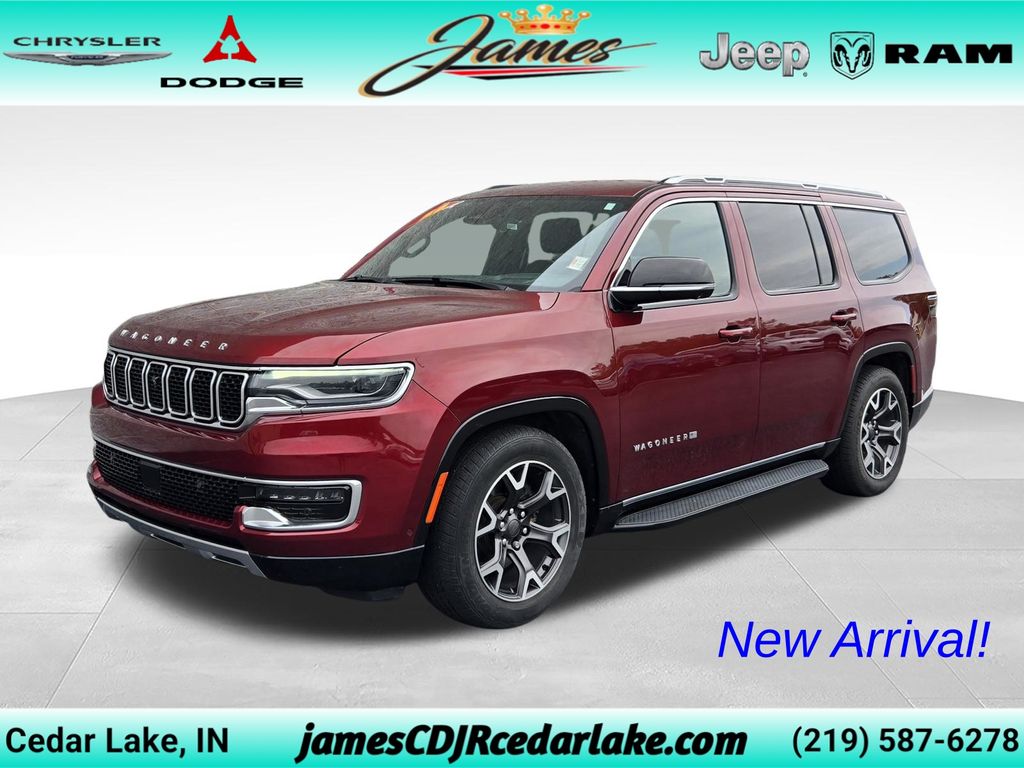 Velvet Red Pearlcoat 2023 Jeep Wagoneer SUV / Crossover Four-Wheel Drive 8-Speed Automatic