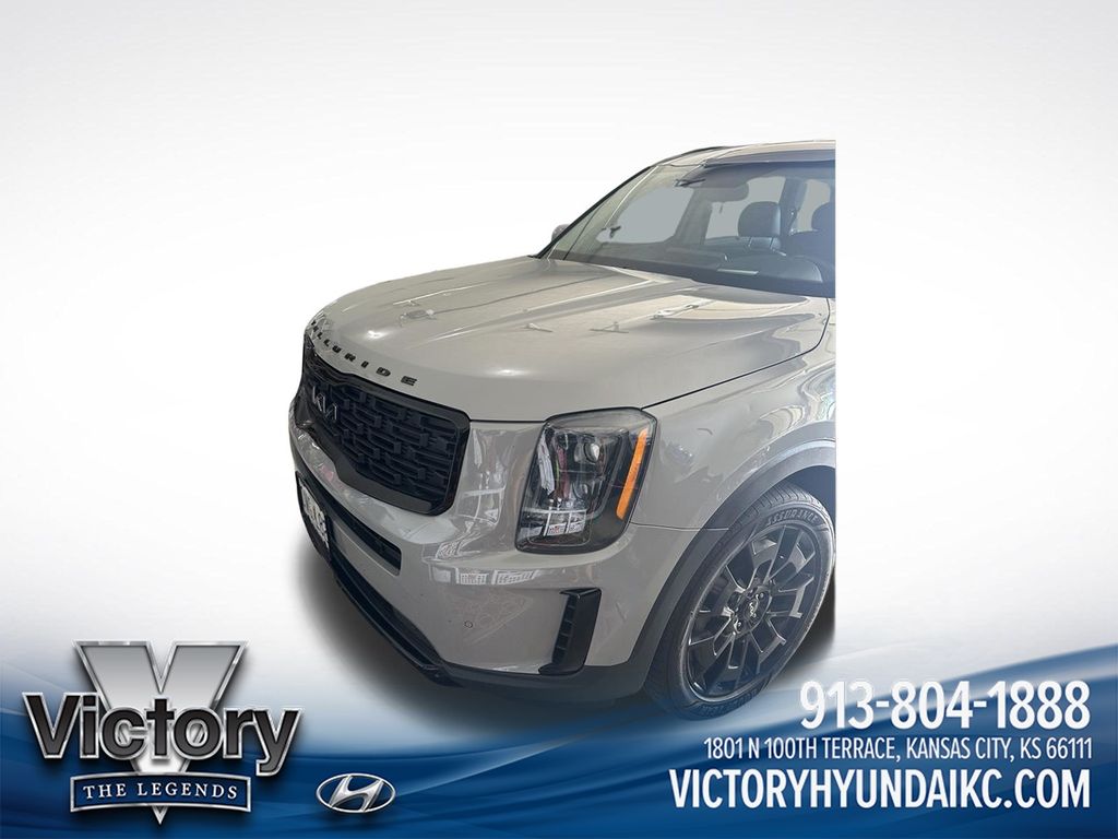 Wolf Gray 2022 Kia Telluride SUV / Crossover All-Wheel Drive 8-Speed Automatic