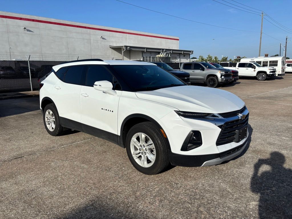 2022 Chevrolet Blazer LT White at DeMontrond Auto Country