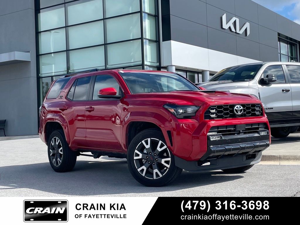 Red 2025 Toyota 4Runner SUV / Crossover Four-Wheel Drive 8-Speed Automatic