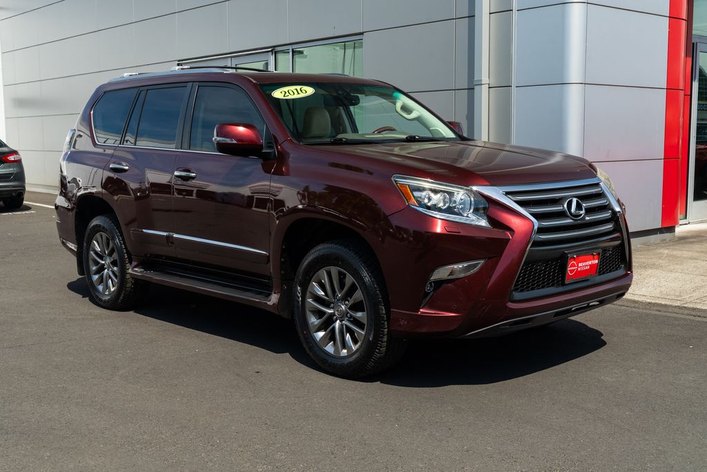 Red (Maroon) 2016 Lexus GX SUV / Crossover All-Wheel Drive 6-Speed Automatic