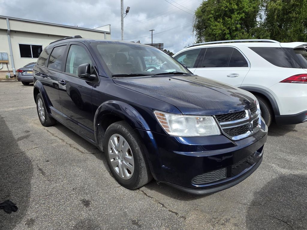 Contusion Blue Pearlcoat 2018 Dodge Journey SE FWD SUV / Crossover Front-Wheel Drive 4-Speed Automatic