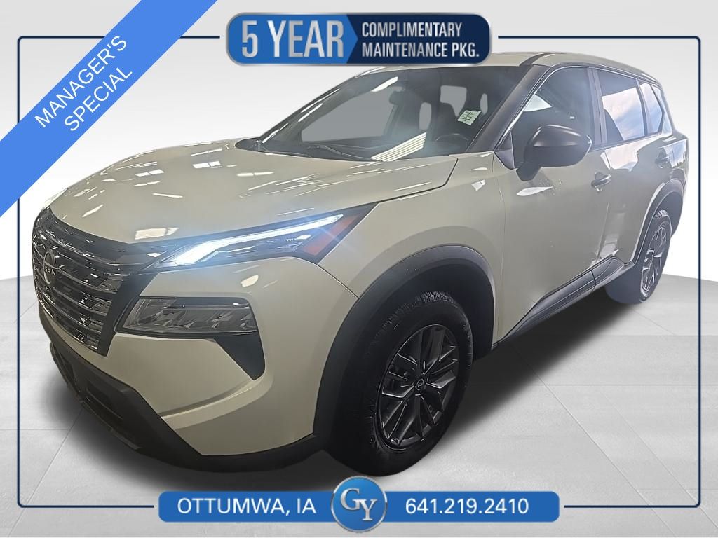 Glacier White 2024 Nissan Rogue SUV / Crossover All-Wheel Drive Continuously Variable Transmission