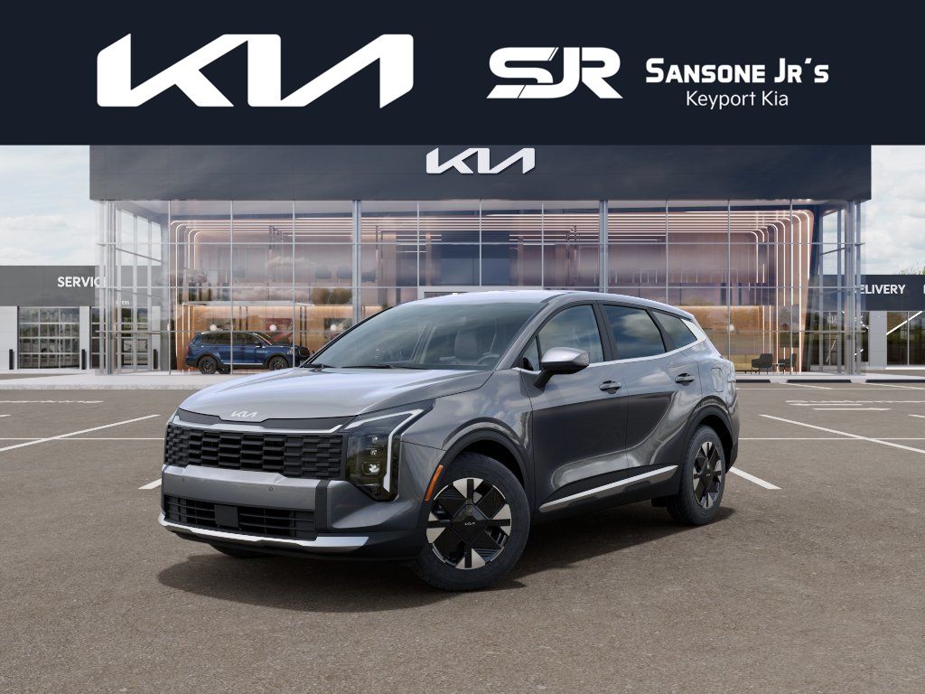 Steel Gray 2026 Kia Sportage Hybrid SUV / Crossover Front-Wheel Drive 6-Speed Automatic