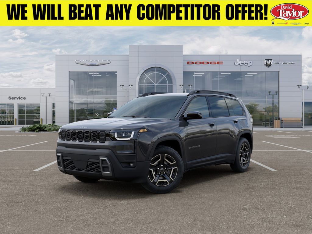 Sting-Gray Clearcoat 2026 Jeep Cherokee SUV / Crossover Four-Wheel Drive Continuously Variable Transmission