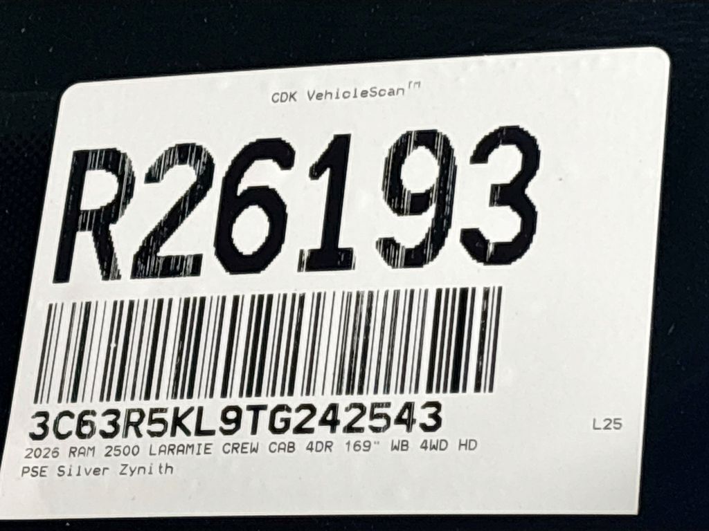 2026 Ram 2500 Laramie