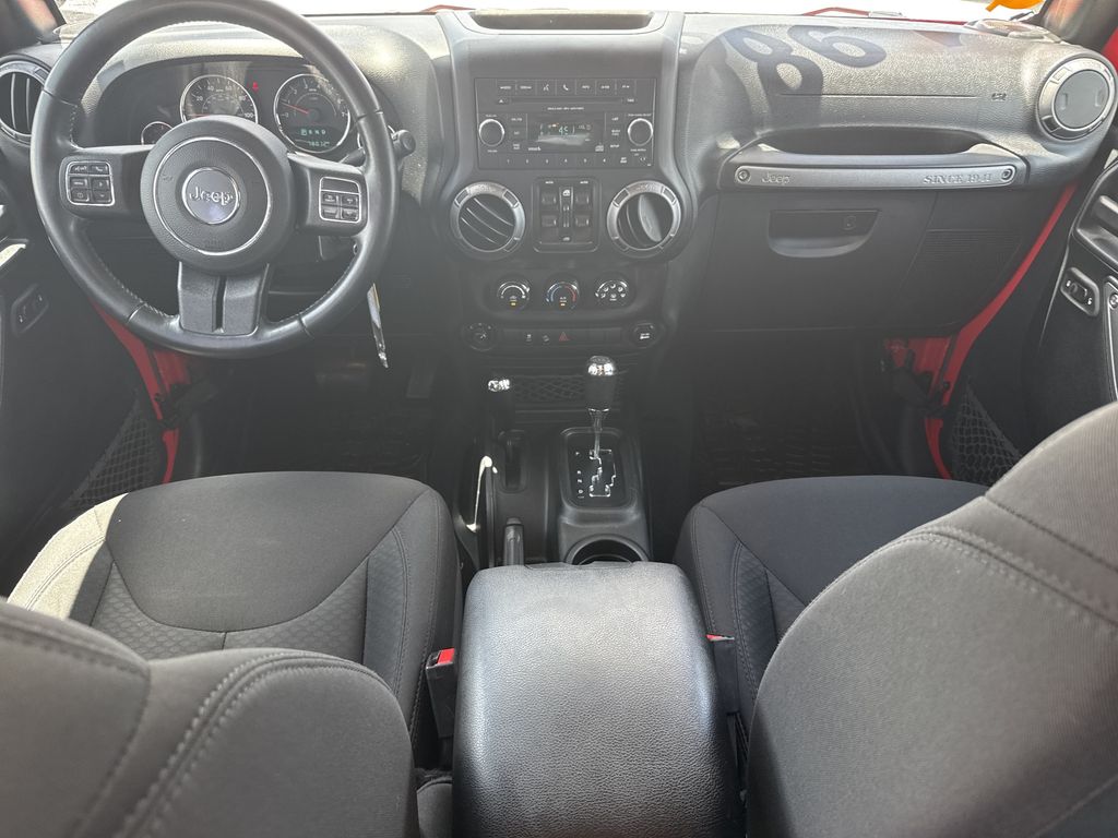 2018 Jeep Wrangler JK Unlimited Sport Red at North Houston Mitsubishi